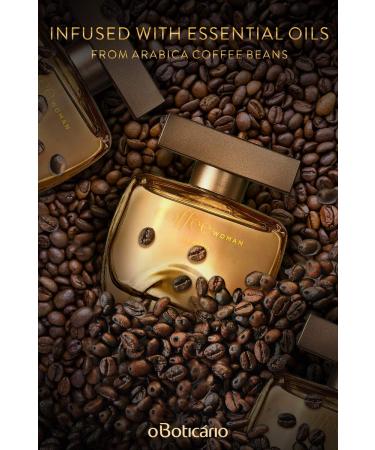 O BOTICARIO Coffee Woman Eau de Toilette Long Lasting Perfumes for Women | Warm Amber Floral Fragrance For Women (3.4 fl oz) Classic - Buy Online on GoSupps.com