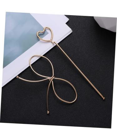 minkissy Hair Claw Clips for Women Wedding Hair Clip Hair Barrettes for Girls Brides Hair Hollow- Out Hair Stick Girls Hair Barrettes Hollow-out Hair Stick Hollow-out Hairpin Bow Tie Miss - Buy Online on GoSupps.com