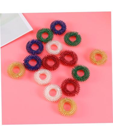 Homsfou 15 St Spiky Sensory Finger Circulation Rings for Kids | Soothing Toys for Restlessness & Blood Flow - Buy Online on GoSupps.com