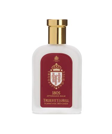 Truefitt & Hill 1805 Luxury Aftershave Balm - Soothing Moisturizer with Aloe Vera for Sensitive Skin & Razor Burn Relief - 3.38 oz - Buy Online on GoSupps.com