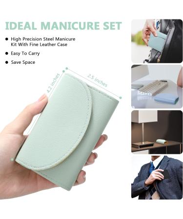 Lanties 12 Nail Clippers Kit Manicure Set Mini Nail Clippers Bulk 7 in 1 Stainless Steel Professional Nail Care Pedicure Kit with Travel Bag Grooming Kits for Christmas Women Men Home(Multi Color) - Buy Online on GoSupps.com