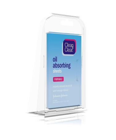 Clean & Clear Oil Absorbing Sheets - 50 Count Single Pack - Buy Online on GoSupps.com