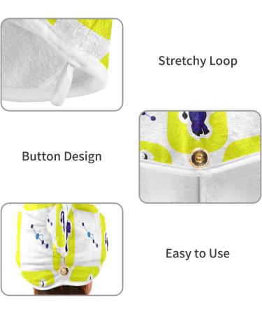 Buy Constellation Taurus Hair Towel 2 Pack | Super Absorbent Quick Dry Hair Turbans for Women & Girls - Perfect Hair Drying Solution - Buy Online on GoSupps.com