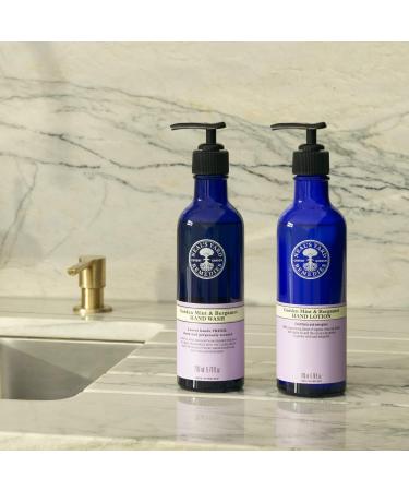 Neal's Yard Remedies Garden Mint & Bergamot Hand Lotion 200ml - Organic & Vegan Formula with Essential Oils - Buy Online on GoSupps.com