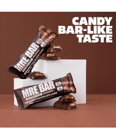 REDCON1 MRE Protein Bars German Chocolate Cake - 12 Count 20g High Protein Snack - Nutrition Bar - On-The-Go Breakfast or Post-Workout Snack NEW German Chocolate Cake 12 Count (Pack of 1) - Buy Online on GoSupps.com