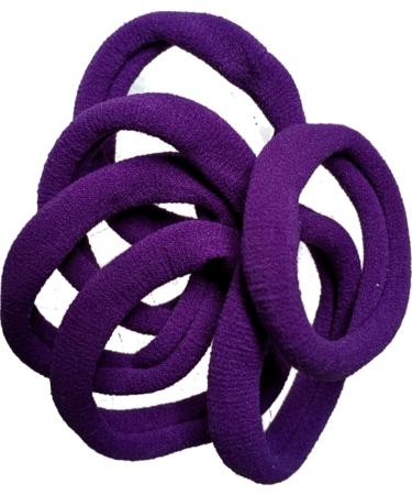 Buy Violet Jersey Hair Ties - No Hooks Perfect for All Hair Types | Fast International Shipping - Buy Online on GoSupps.com