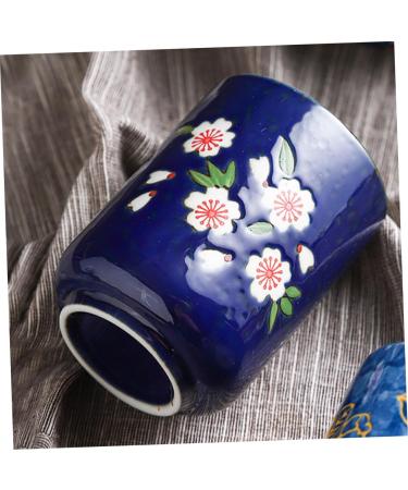 Zerodeko Ceramic Teacup Water Glasses Drinking Glasses Ceramic Tea Cups Ochoko Cups Water Cup Mini Hand Cup As Shown 1 7.5X7.5X10.3CM - Buy Online on GoSupps.com