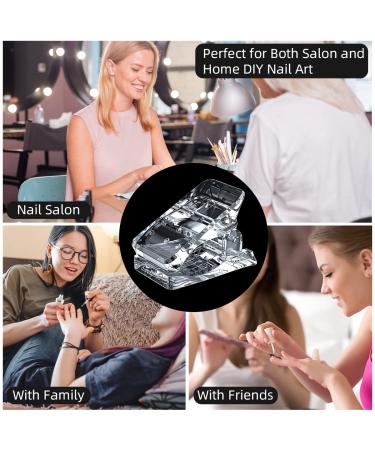 20PCS Nail Tips Clips for Quick Nail Extensions â€“ Dual Form Fake Nail Tools for DIY Manicure - Buy Online on GoSupps.com