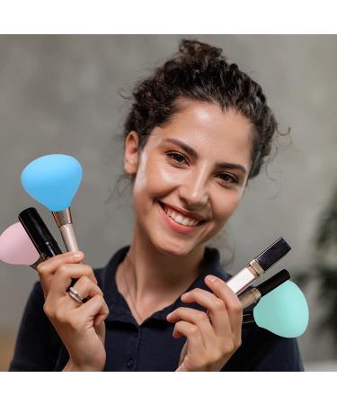 Silicone Makeup Brush Covers - 3 Pack Reusable Brush Organizers for Travel - Dustproof Brush Protectors in Pink, Blue, Green - Buy Online on GoSupps.com
