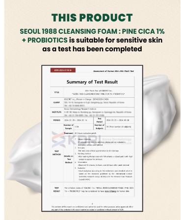 KSECRET SEOUL 1988 Cleansing Foam - Pine Cica 1% + Probiotics | 150ml | Best International Shipping - Buy Online on GoSupps.com