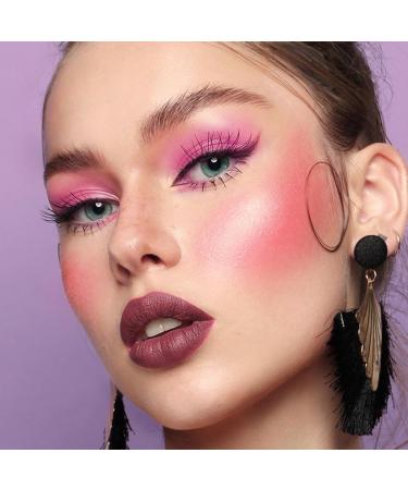 Blush Palette for Cheeks 16Colors Eyeshadow Palette Makeup Blush Long Lasting Cosmetics for Birthday Holiday Work Wedding Party Home Use - Buy Online on GoSupps.com