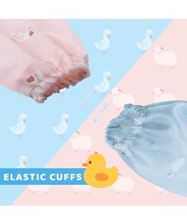 Little Dimsum Long-Sleeved Waterproof Baby Bib with Food Protection - Sheep Design | Babies & Toddlers 6-48 Months - Buy Online on GoSupps.com