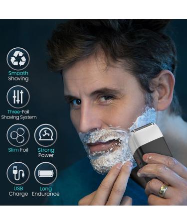 Buy LK-3303 Electric Razor for Men - Upgraded Foil Shaver Cordless & USB Rechargeable 90 Minutes Runtime | International Shipping Available - Buy Online on GoSupps.com
