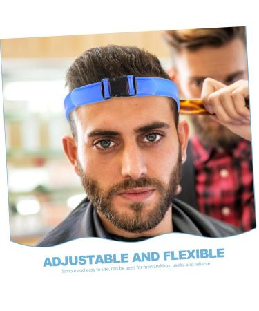 Silicone Hair Cutting Guide | Fade & Shaping Template Tool - 56x4cm Blue for Precision Haircuts - Buy Online on GoSupps.com