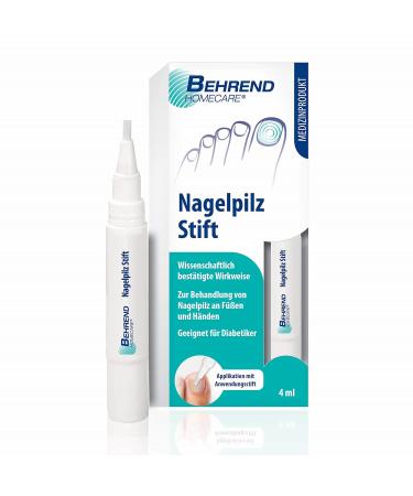 Behrend HomeCare Nail Fungus Pen - Fast Treatment for Fungal Infections on Fingers & Toes - Medical Device with Proven Results - Buy Online on GoSupps.com