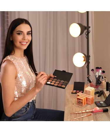 FLMOUTN 2 Pack Makeup Palette Organizer - Acrylic 8-Cell Storage for Eyeshadow Contour Kit & Blush - International Shipping Available - Buy Online on GoSupps.com