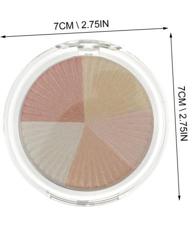 Didiseaon 1 Box Highlight Powder Women Face Makeup Shimmer Powder for Face 5 Colors Shading Powder Stereo Powder Foundation Highlight Pressed Powder Female Beauty Makeup Face Shimmer Powder - Buy Online on GoSupps.com