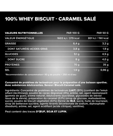 IronMaxx 100% Whey Protein Powder - Dark Chocolate Cookie Salted Caramel 2.35kg Box | Whey Protein Powder Reduced in Sugar and Water Soluble | Many Different Flavors - Buy Online on GoSupps.com