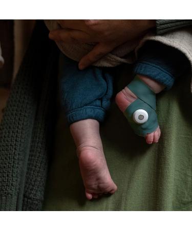 Owlet Accessory Fabric Sock for Smart Sock 3 Baby Monitor  Fits Babies 0 to 18 Months  Deep Sea Green (Sensor and Base Station Not Included) - Buy Online on GoSupps.com