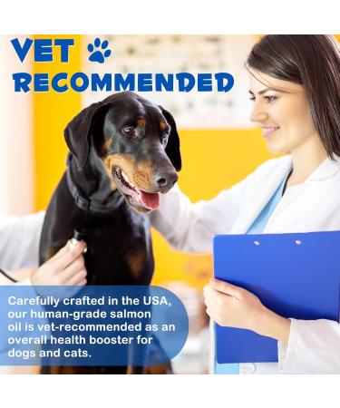 Omega 3 Fish Oil for Dogs - Salmon Oil for Dogs - Omega 3 Fish Oil Soft Gels for Dogs & Cats s Skin Joints and Coat Pet Salmon Fish Oil Soft Gels for Dogs & Cats (120PCS) - Buy Online on GoSupps.com