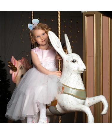 WHAVEL 2 Pack Cute Hair Bows for Girls - Diamond Crown Princess Hair Clips Set for Kids - Buy Online on GoSupps.com