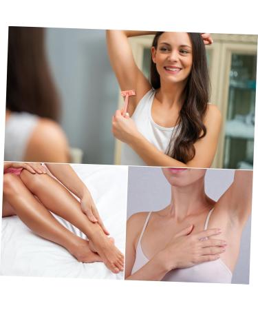 Beaupretty 5 Manual Women's Razor - Double-Edged Lady Shaver with Blades & Cardboard Holder - Precision Grooming for Smooth Skin - Buy Online on GoSupps.com