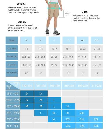BALEAF Men's Cargo Hiking Shorts - Quick Dry Stretchy Outdoor Shorts - XX-Large Khaki - Buy Online on GoSupps.com