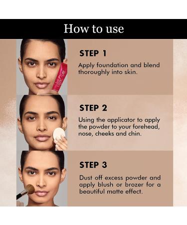 Oil-Control Setting Powder for Long-Lasting Matte Finish | Medium Coverage Face Makeup | Natural Beige Shade | 0.28 Oz - Buy Online on GoSupps.com