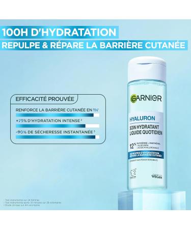  Garnier GARNIER Hyaluron Barrier Repair - Face Care - Moisturises & Repairs - 100H Hydration - Glycerin Hyaluronic Acid & Aloe Vera - Vegan & Cruelty Free - Dehydrated Skin - Men/Women - 120 ml - Buy Online on GoSupps.com