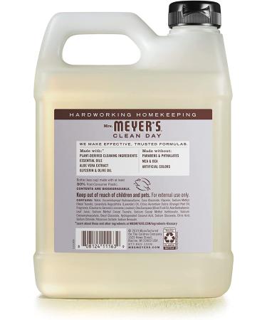Mrs. Meyer's Lavender Hand Soap Refill 33 fl. oz - Pack of 6 | Biodegradable Formula with Essential Oils for Sustainable Cleanliness - Buy Online on GoSupps.com