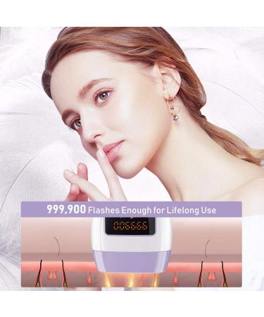 IPL Hair Removal Set 8 Pcs OOWOLF - 999,900 Flashes Permanent Painless Hair Remover for Women and Men - At-Home Whole Body IPL Hair Remover for Armpits, Legs, Arms, Face, Bikini - Buy Now! - Buy Online on GoSupps.com