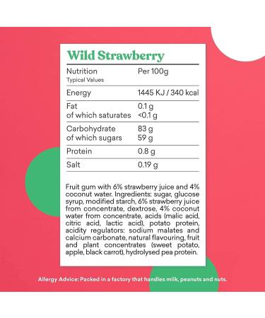 3 x Candy Kittens Wild Strawberry Gourmet Sweets 54G Delicious Tasty And Twisty Treat Gift Hamper For Birthday Christmas Easter Sold By Kidzbuzz - Buy Online on GoSupps.com