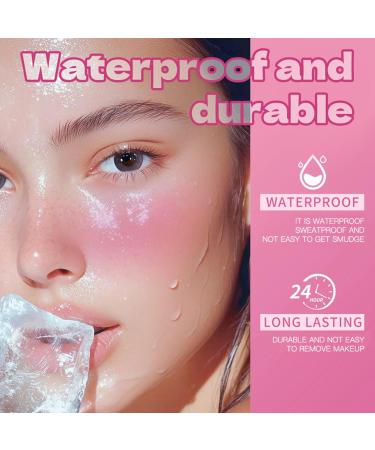  Hogvinnatil Liquid Blush | Water-Resistant Natural-Fitting Adaptive Blush Cream | Beauty Products for Brightening the Eyes Sculpting Cheeks and Mature Skin - Buy Online on GoSupps.com