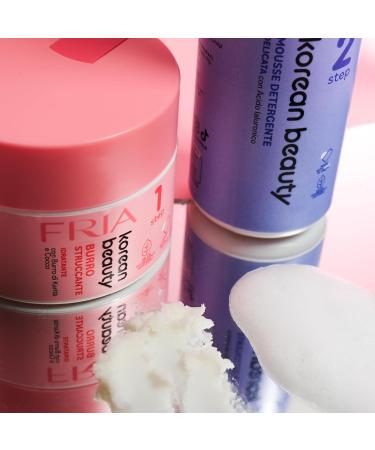 Fria Korean Beauty - D maquillant au beurre - limine le maquillage imperm able - Test sur les yeux et la peau sensible - Doux pour les yeux et les cils - 80 ml - Buy Online on GoSupps.com