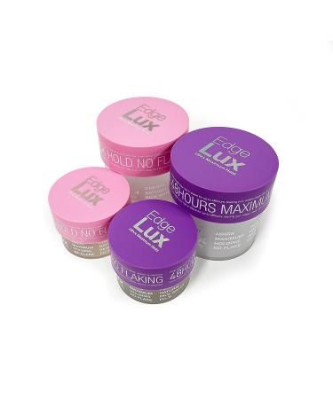 Lux Collection Edge Control Wax 48-Hour Maximum Hold - Cherry Scented Hair Gel Tamer | Natural Ingredients - No Flaking - Conditioning Styling (3.53oz) - Buy Online on GoSupps.com