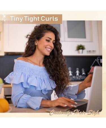 Professional Curling Iron with Variable Temperature Control - 3/8 Inch Gold Wand for Effortless Short & Long Hair Styling | International Shipping Available - Buy Online on GoSupps.com
