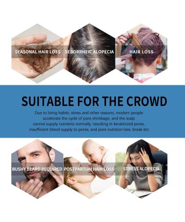  Katutude Essential Oil for Hair Hair Care Oil Hair Growth Serum Rolling Bead Hair Growth Scalp Care Hair Loss Treatment Hair Growth Serum 18ml - Buy Online on GoSupps.com