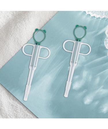 KVBUCC 2pcs Pet Pill Dispenser with 1pc Storage Bag Medication Feeder Pill Syringe Pill Ejector Feeder Tool for Cats Dogs Birds (Green) - Buy Online on GoSupps.com