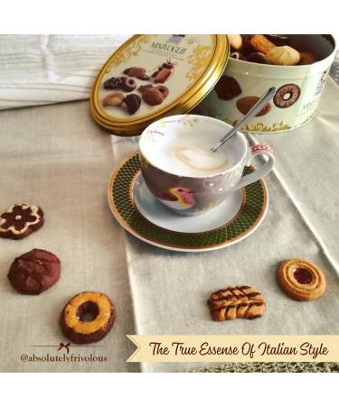 Matilde Vicenzi Minivoglie Shortbread Cookie Gift Tin - Italian Butter Cookies & Crispy Pastries | Fall Flavored Holiday Bakery Snacks - 17.6 oz - Buy Online on GoSupps.com