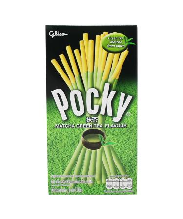 Buy Glico Matcha Pocky Pack of 10 (10x39g) - Delicious Japanese Snack | Shop Internationally - Buy Online on GoSupps.com