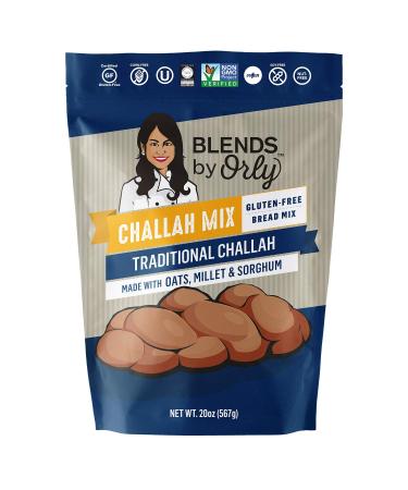 Blends by Orly Gluten Free Traditional Challah Mix - 20.5 OZ Traditional 1.28 Pound (Pack of 1)