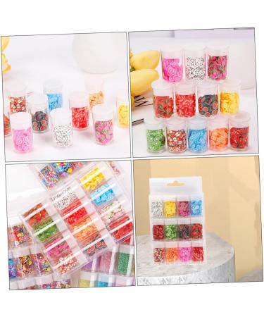FRCOLOR 12 Boxes Nail Art Accessories Resin Charms Slices Phone Shell Charms Lip Gloss Charms Nail Embellishments Fruits Slices Strawberry Slices Polymer Clay Soft Pottery Ornament 3D - Buy Online on GoSupps.com