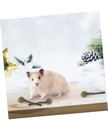 INOOMP 4pcs Guinea Chewing Playthings Rabbit Chewing Ball Guinea Pig Treats Bunny Teething Ball - Buy Online on GoSupps.com