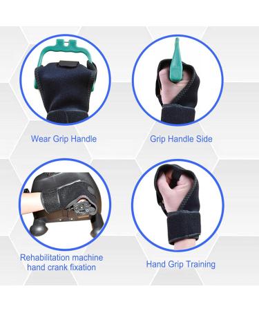 Adjustable Hand Fingers Rehabilitation Gloves - Breathable Auxiliary Fixed Gloves for Hand Muscle Training - Fist Finger Gloves for Elderly and Stroke Hemiplegic Patients - Buy Online on GoSupps.com