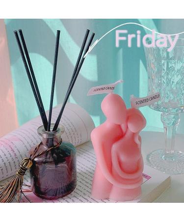 Couple Body Shaped Candle | Love Candle Sculpture | Unique Home Decor for Couples | Perfect Gift for Offices & Home - Buy Online on GoSupps.com