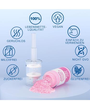 Buy Edible Glitter Spray - 4 Colors Food Glitter for Drinks & Desserts | Tasteless Glitter Powder for Cakes Cocktails Fondant & More - 5G - Buy Online on GoSupps.com