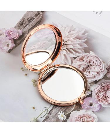 WSNANG Mermaid Makeup Mirror - Princess Fans Gift - Compact Travel Pocket Mirror (Always Mmaid Mirror-RG) - Buy Online on GoSupps.com
