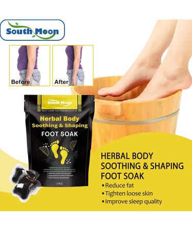 MAGIHERBE Herbal Detox Foot Soak Beads - Body Cleansing & Shaping Detox (3 Pack / 15 pcs) - Buy Online on GoSupps.com