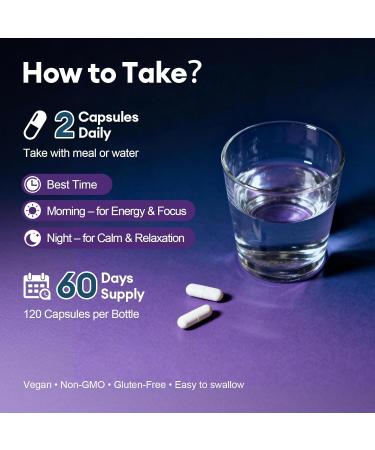 Migcopat Magnesium Complex w/Magnesium Glycinate Malate Citrate | 24-in-1 Magnesium Supplement w/Ashwagandha L-Theanine & NAD+ | Supports Calm Energy Muscle & Sleep | Non-GMO 120 Vegan Caps - Buy Online on GoSupps.com