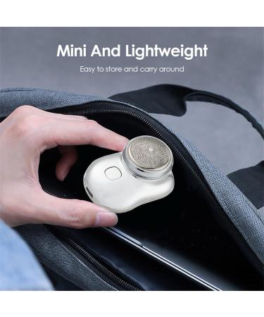 Mini-Shave Portable Electric Shaver 2023 New Upgrade Mini Electric Razor Shavers for Men Rechargeable Shaver Easy One-Button Use Suitable for Home Car Travel Christmas Gifts Mini Shaver Portable Electric Shaver Silver - Buy Online on GoSupps.com